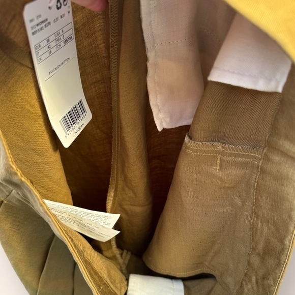 Mango Premium Linen Tencel Pleated Trouser - Picture 11 of 12